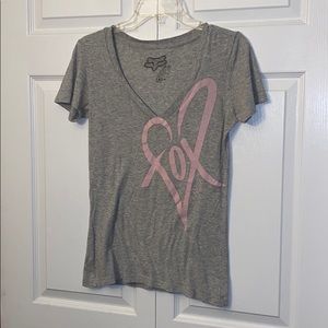 Women’s size S Fox racing v-neck shirt!